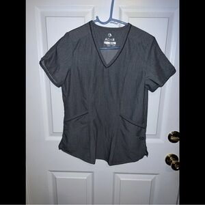 Ada Women's Scrub Charcoal Top